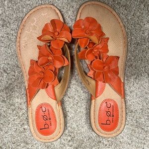 Nov orange sandals